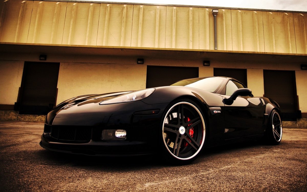 Chevrolet Corvette z06 Black