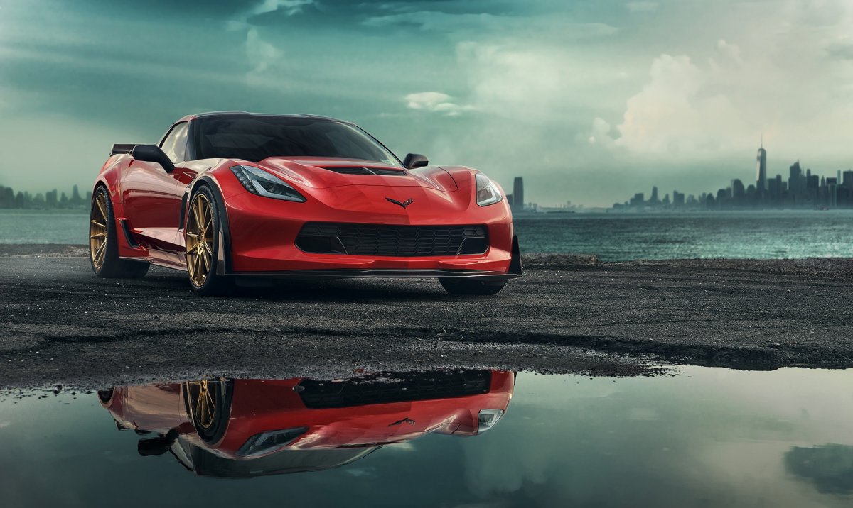 Chevrolet Corvette реклама