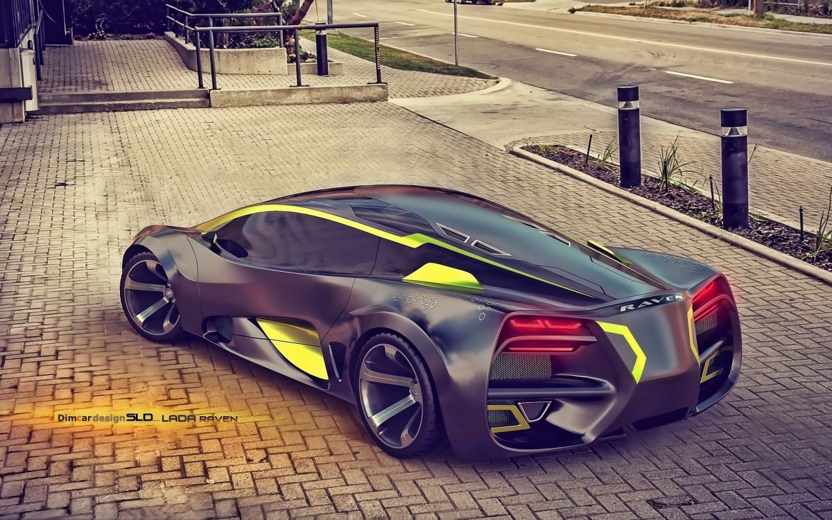 Спорткар Лада Raven