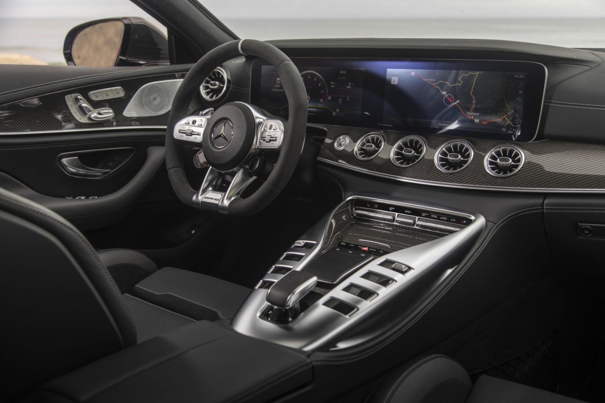 Mercedes AMG gt 63 s Interior
