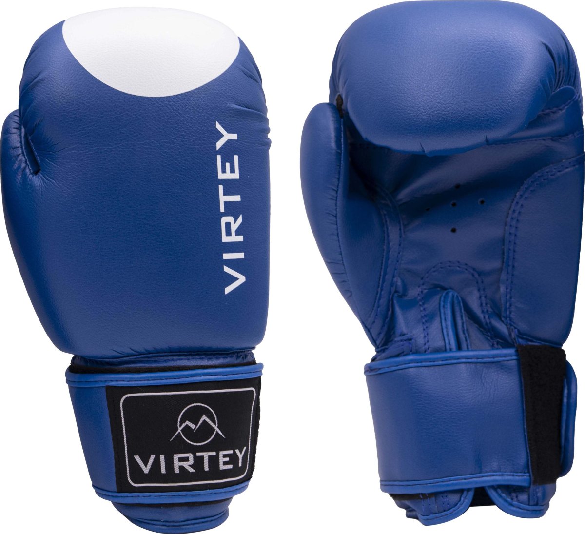 Перчатки бокс. Virtey 12ун., цв.Blue/Black