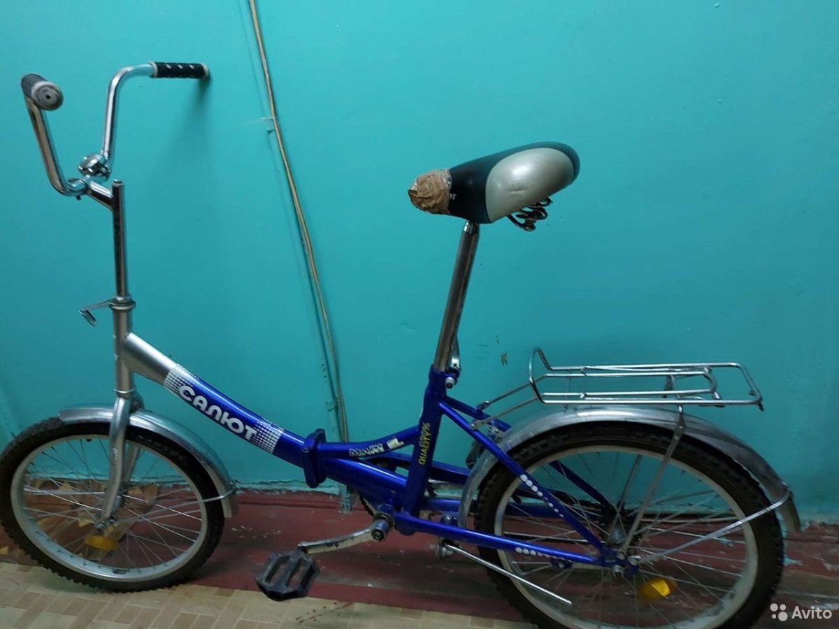 Велосипед салют 28