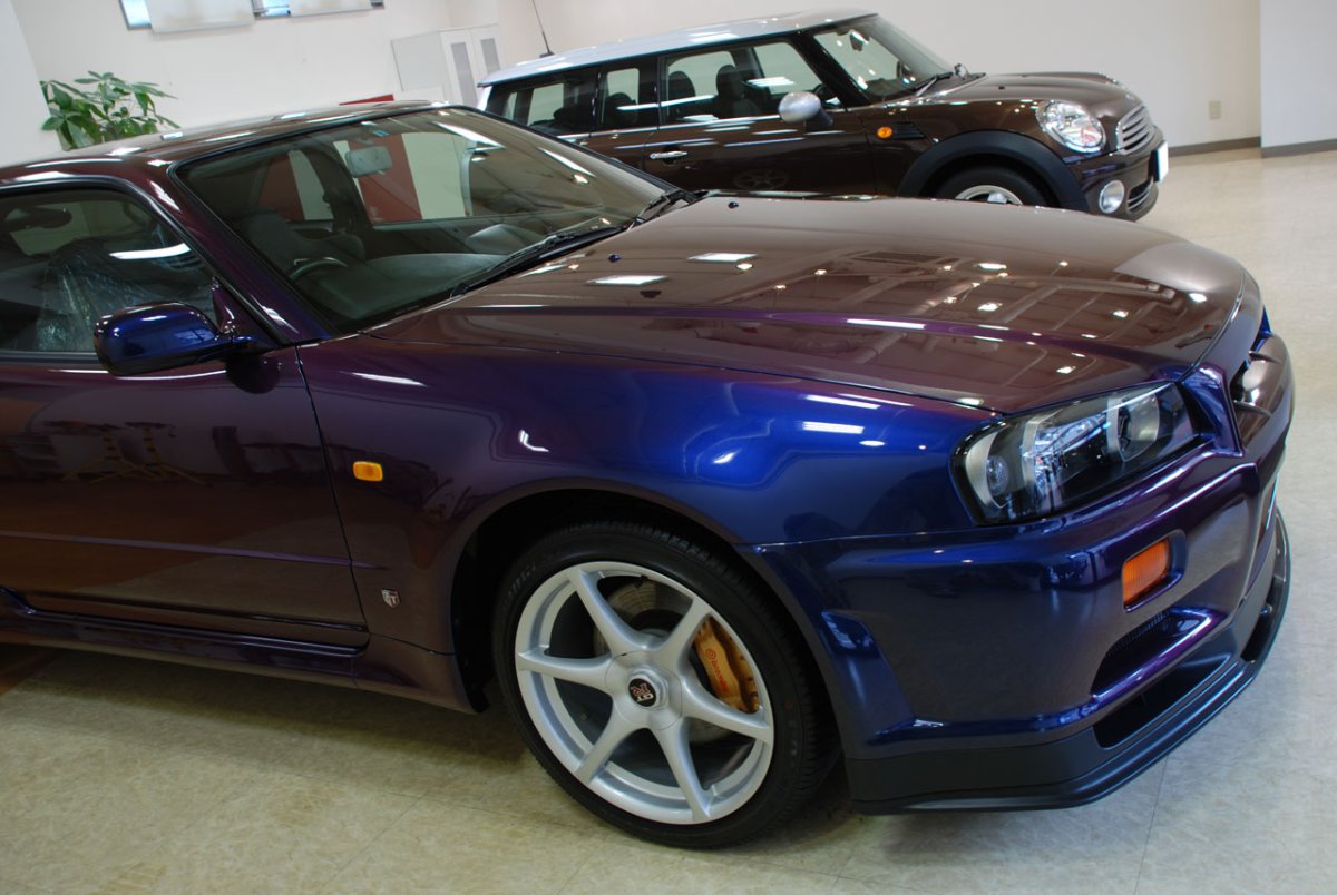 Nissan Skyline Midnight Purple 3 Paint code