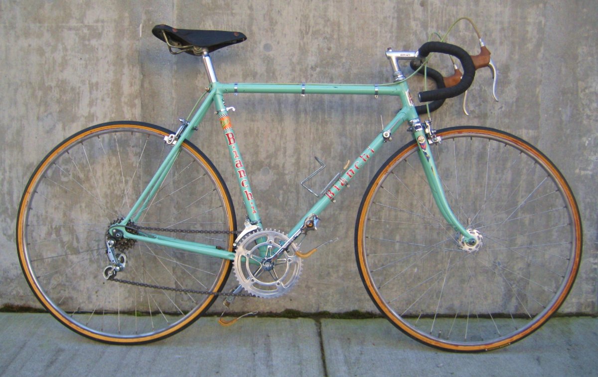 Шоссейный велосипед Bianchi ретро