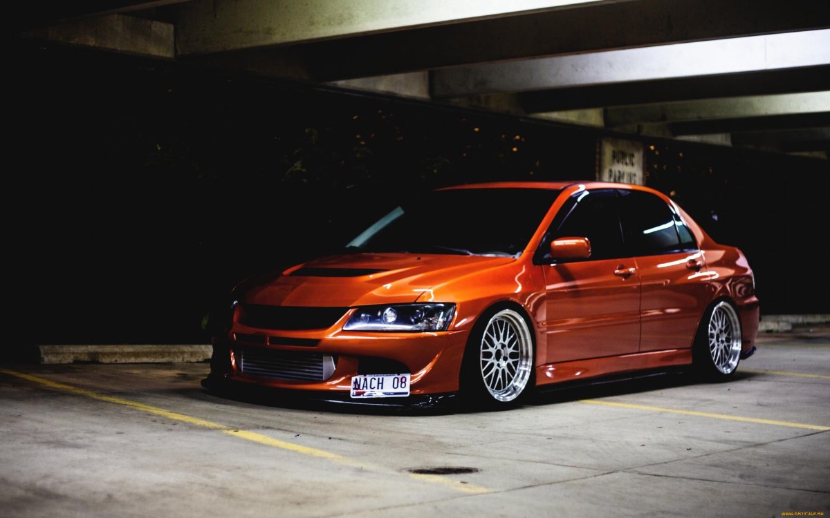 Mitsubishi Lancer Evolution IX 4k