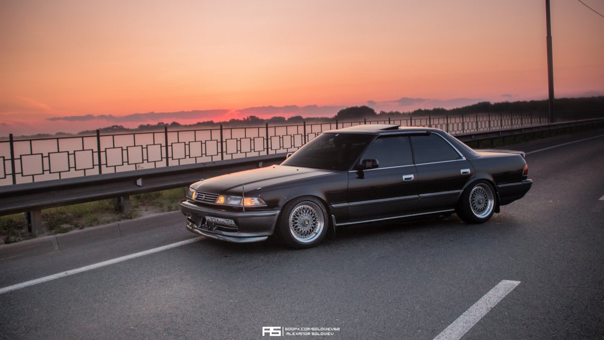 Toyota Mark 2 jzx81 stance
