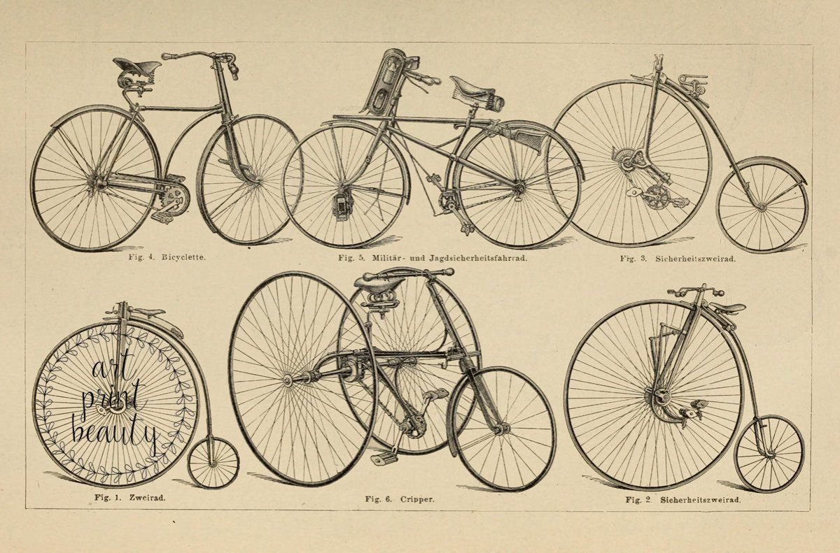 Велосипед 1890