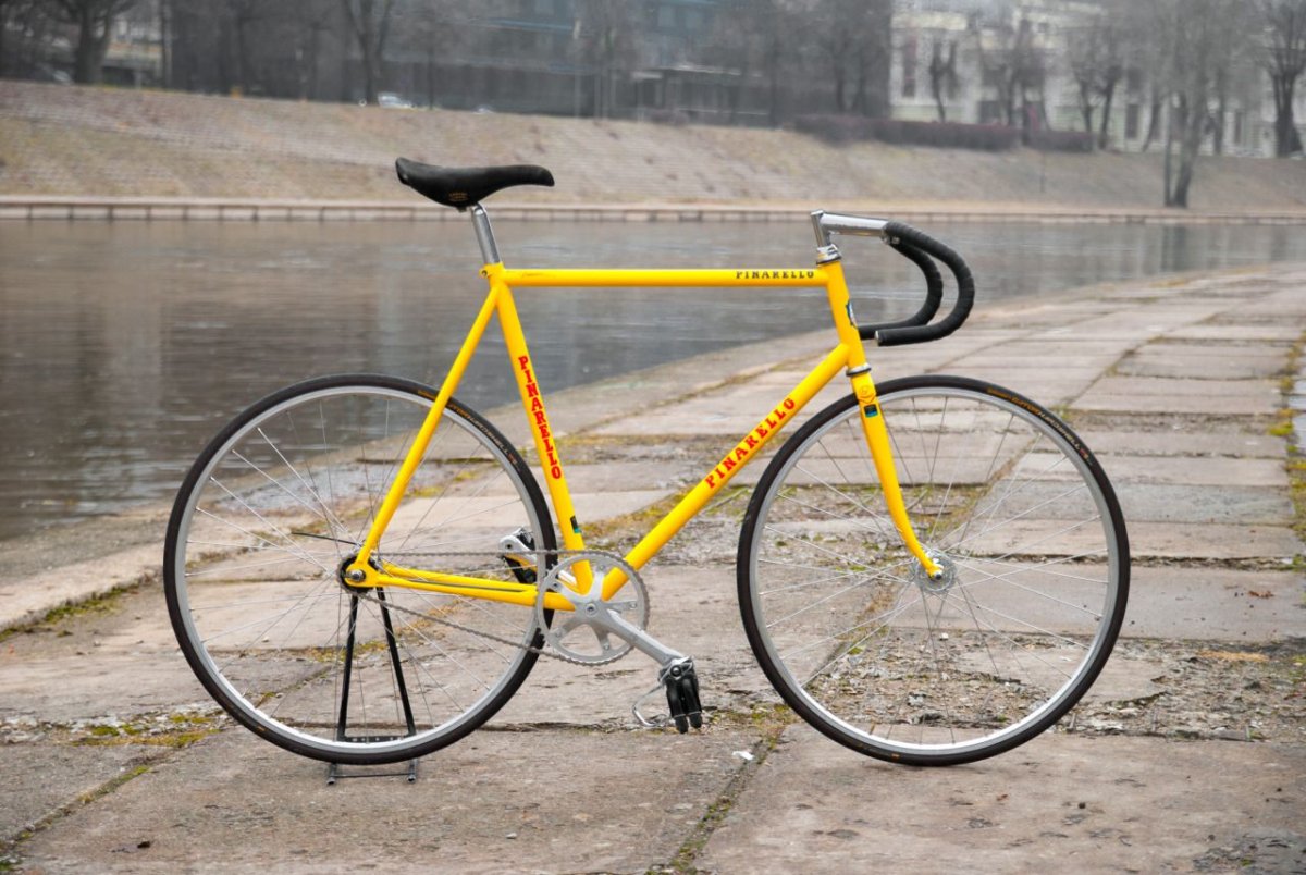 Ретро трековый велосипед фото