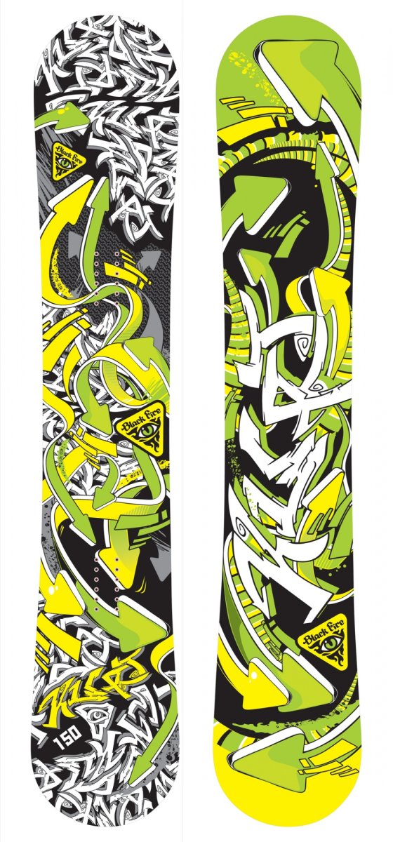 Сноуборд Black Fire Kurt Twin 153