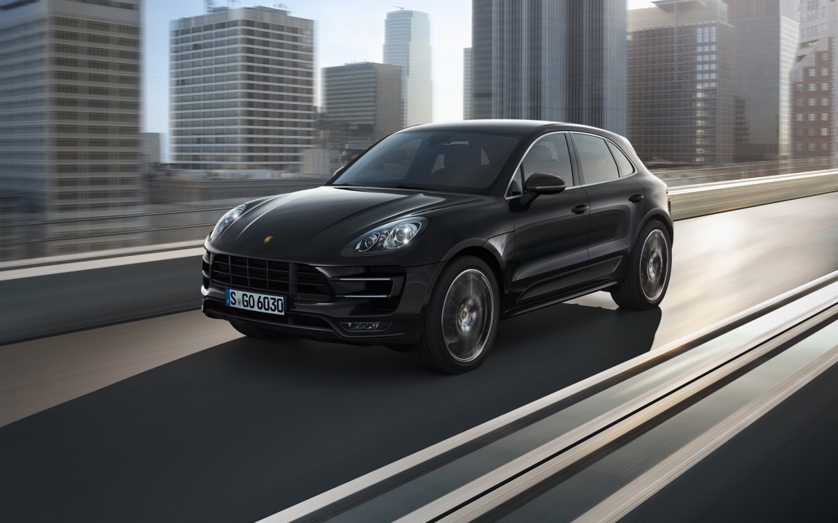 Porsche Macan черный