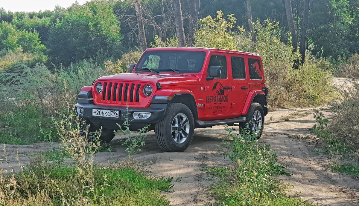 Wrangler тест драйв