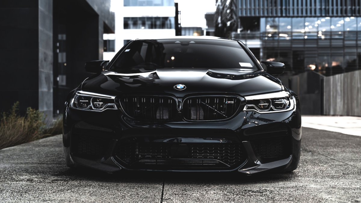 BMW m5 f90 Competition Black