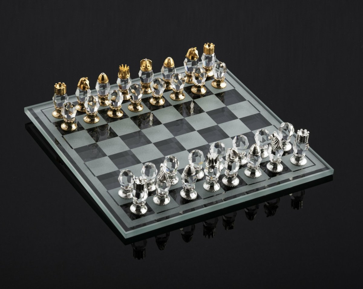 Хрустальные шахматы Дятьково
