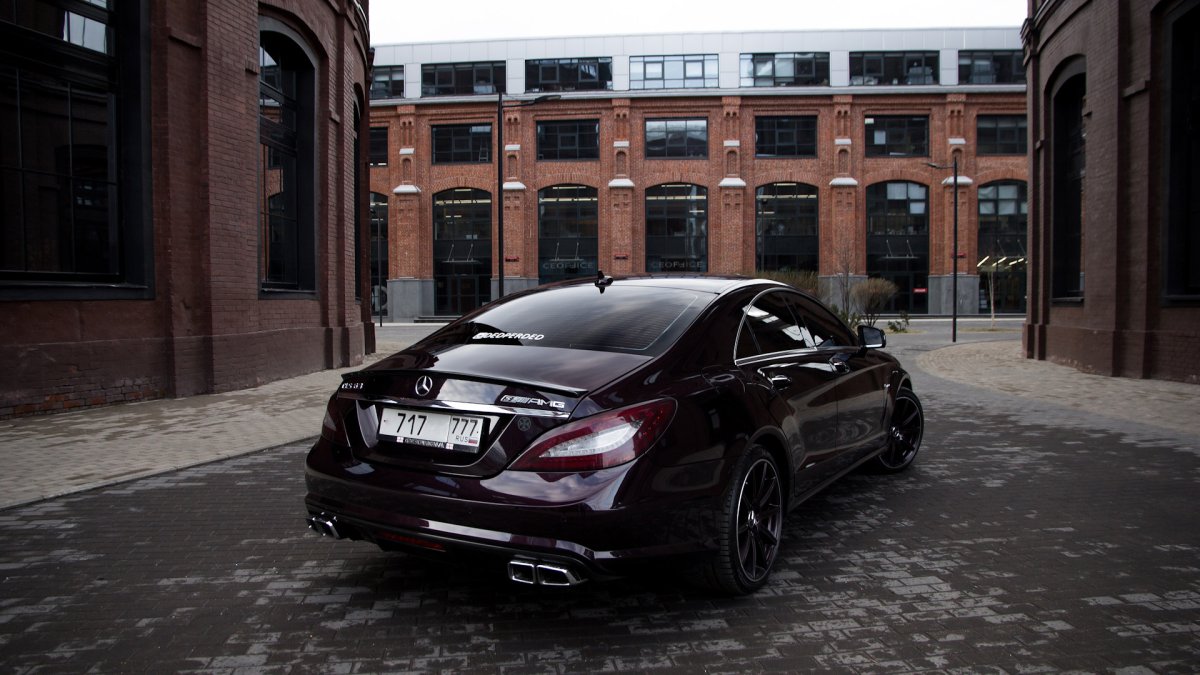 Mercedes CLS 63 AMG тонированный