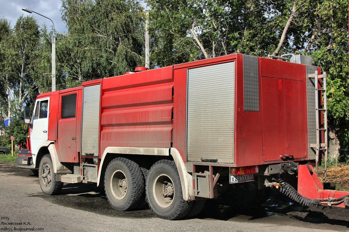 КАМАЗ 5320 пожарный