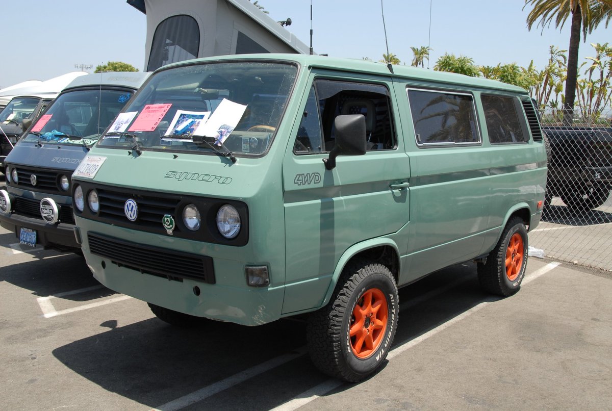 Volkswagen Transporter t3 сзади