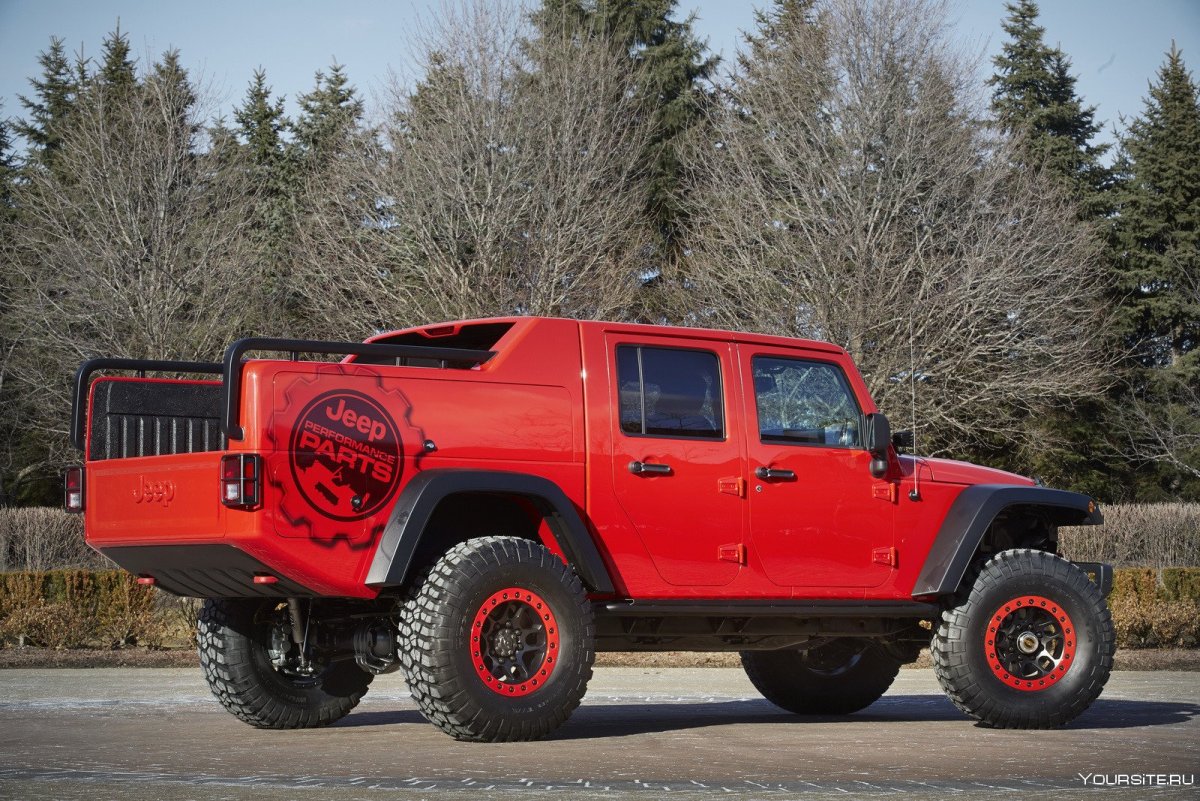 Jeep Wrangler Red