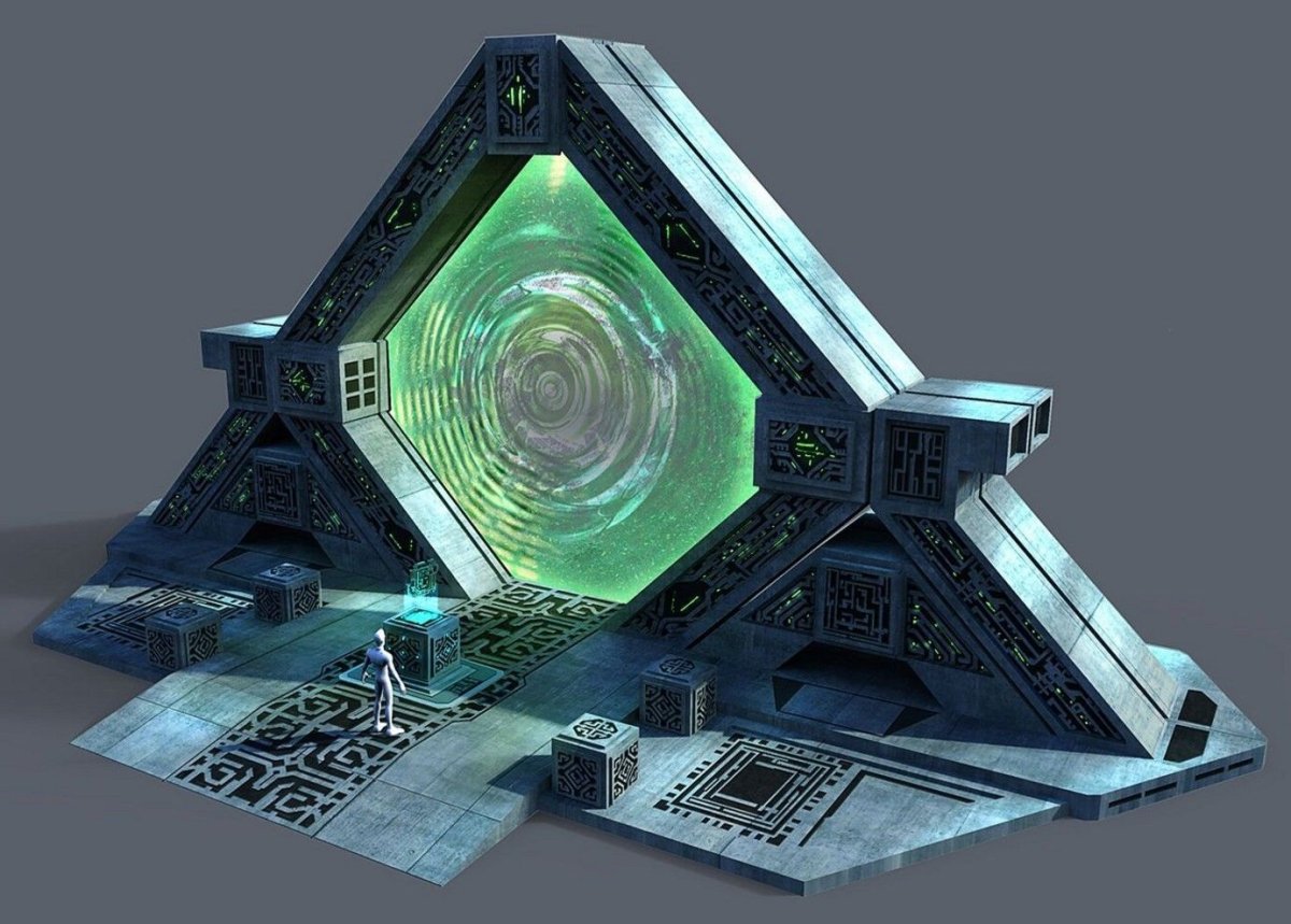 Sci Fi телепорт