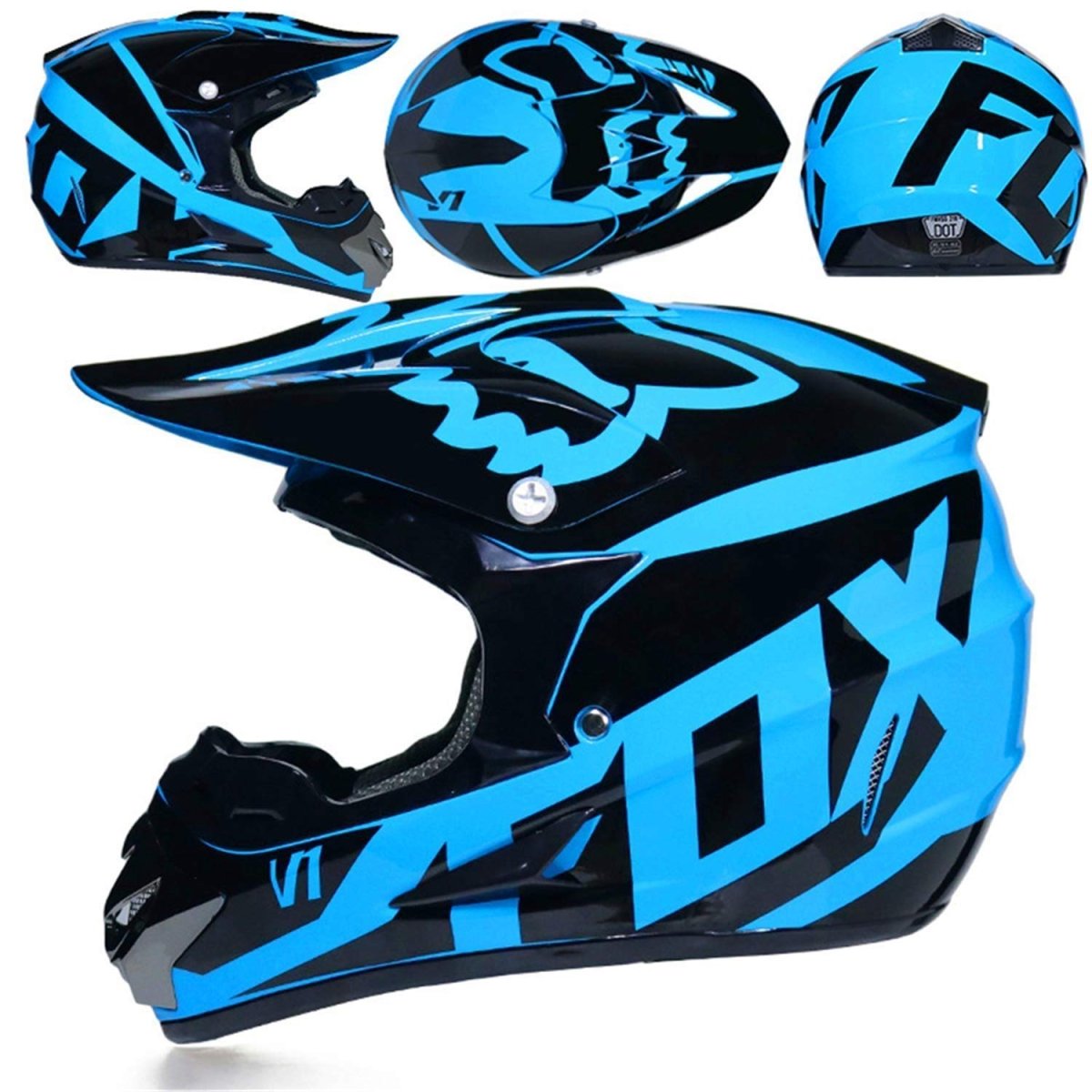 Кроссовый шлем Fox v1