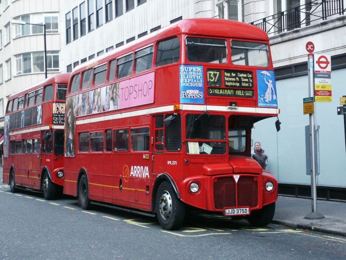 Двухэтажные автобусы «Routemaster»