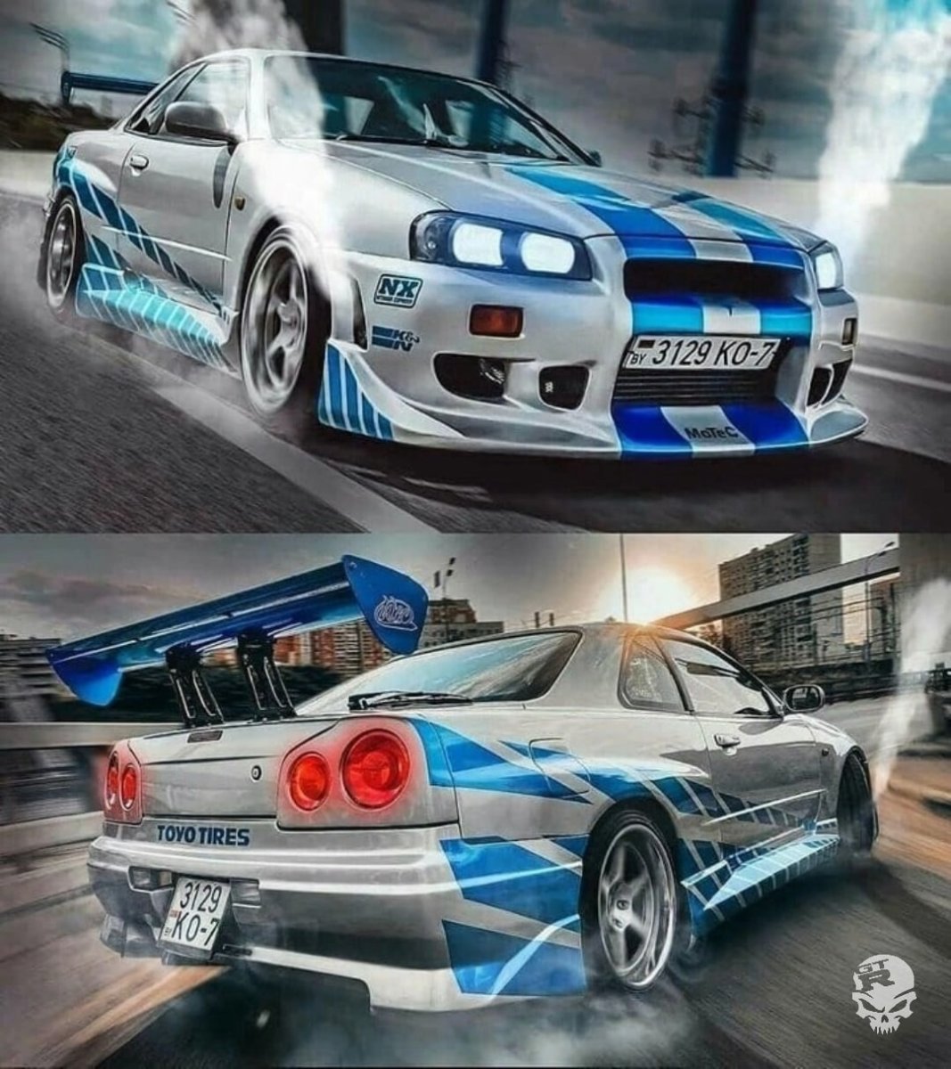 Nissan Skyline r34 Форсаж