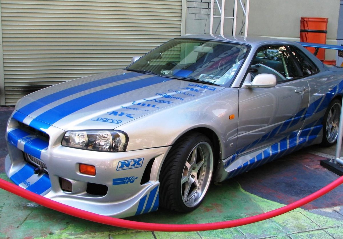 Nissan Skyline GTR r34 Форсаж 2