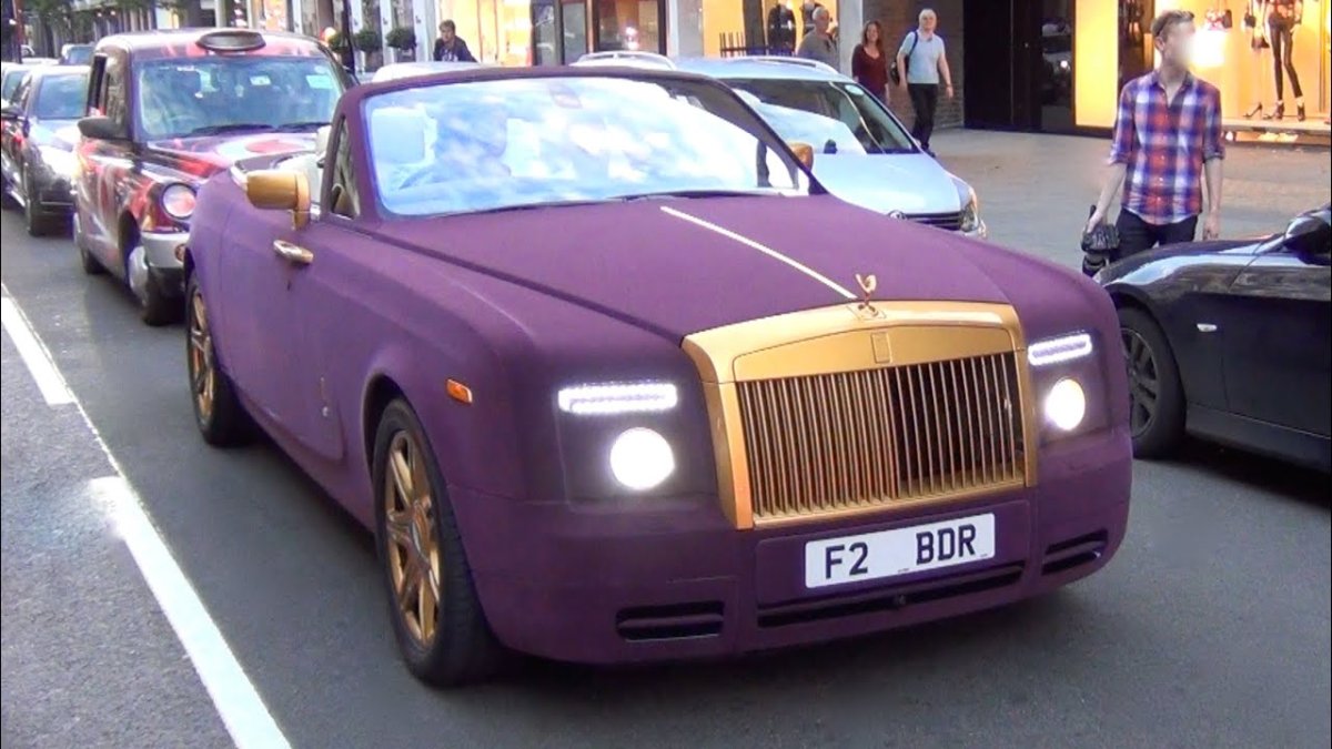 Rolls Royce Purple