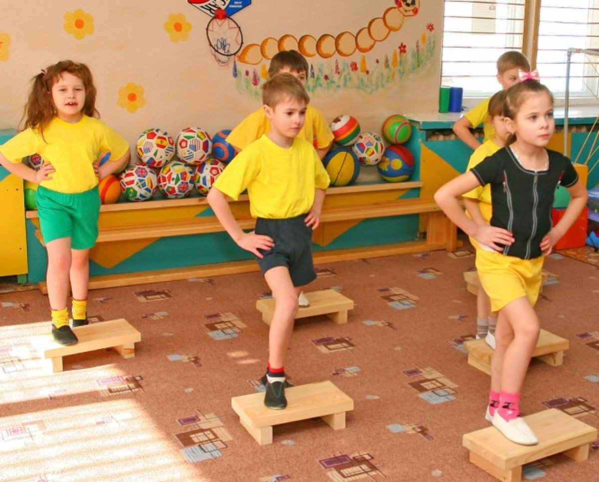 Степ платформы для детского сада