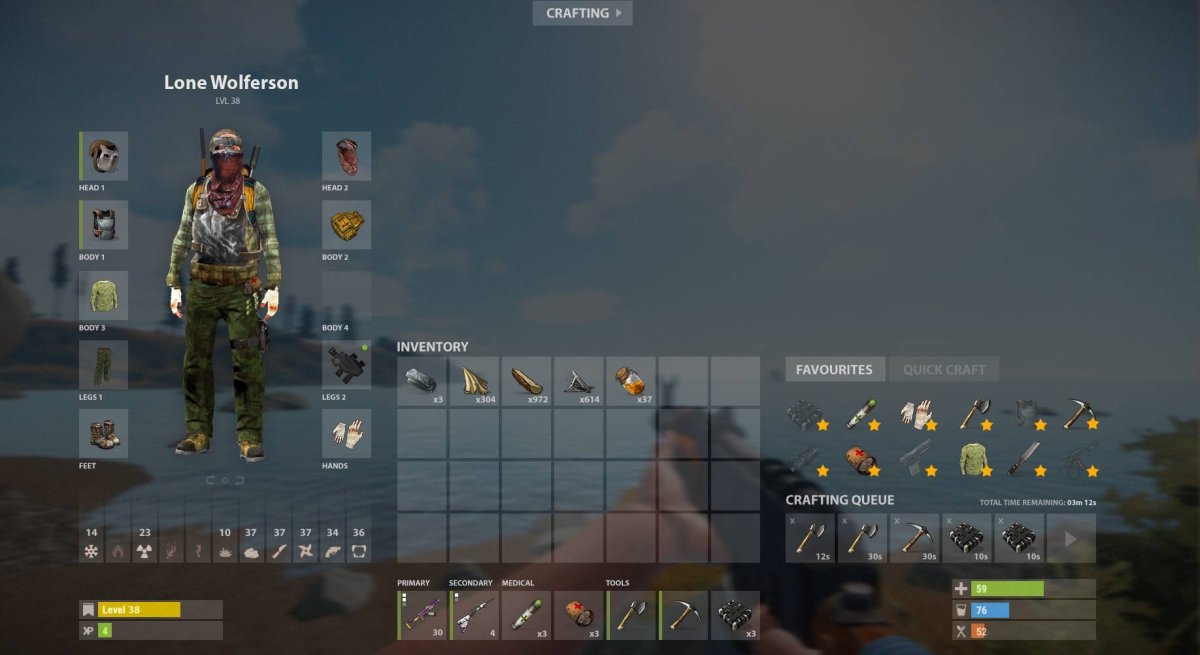 Survival UI Concept