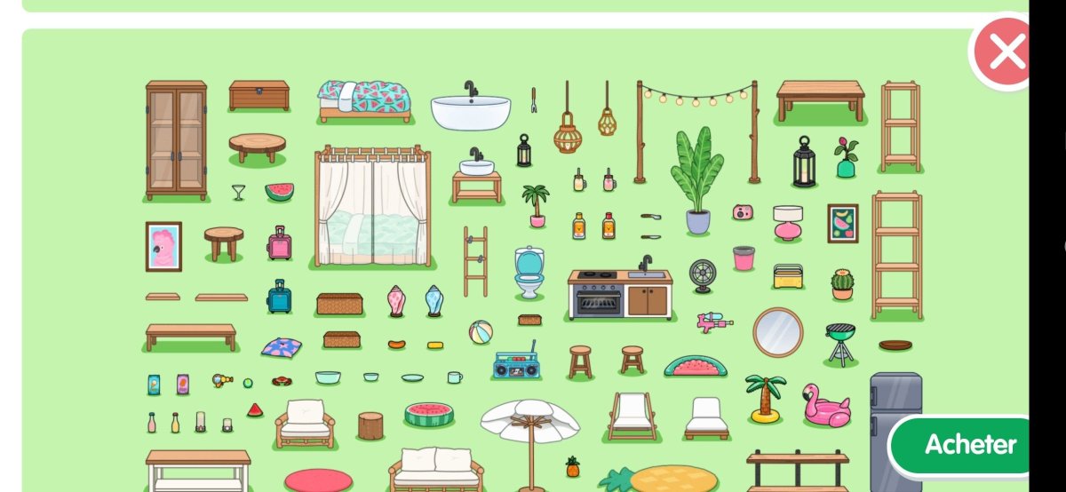 Детали для бумажного домика