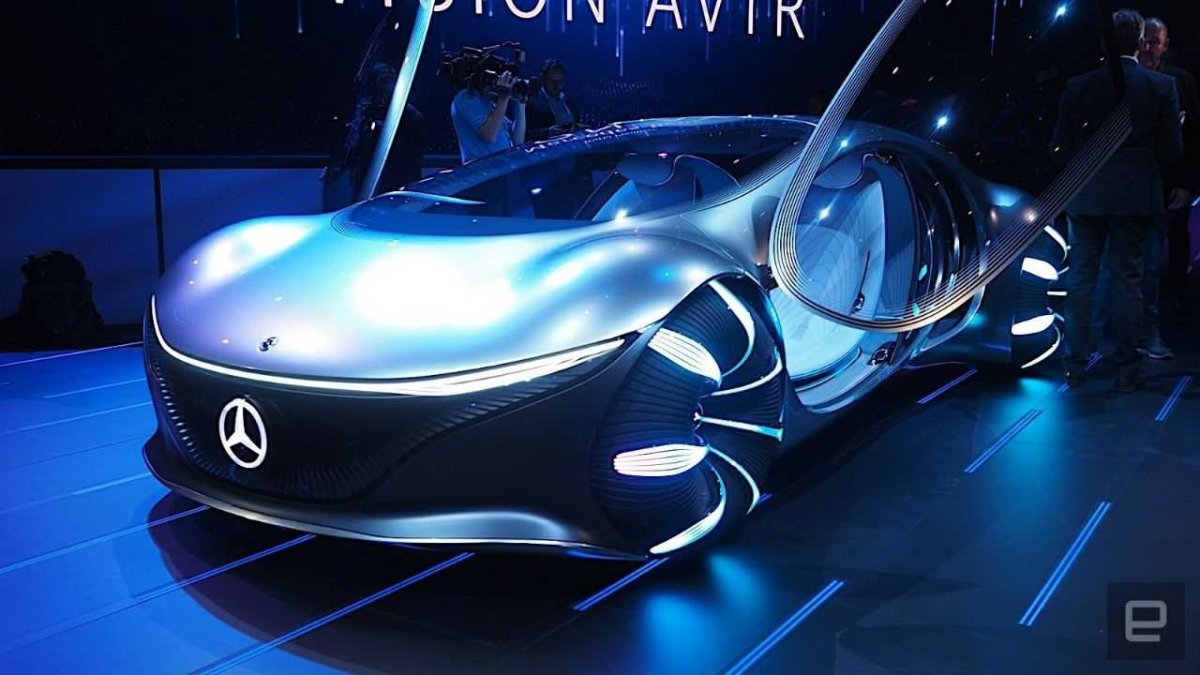 Электрокар Мерседес Benz Vision