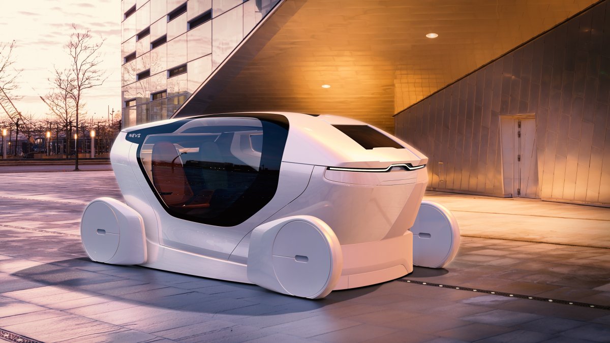 Электроавтомобиль беспилотник будущего