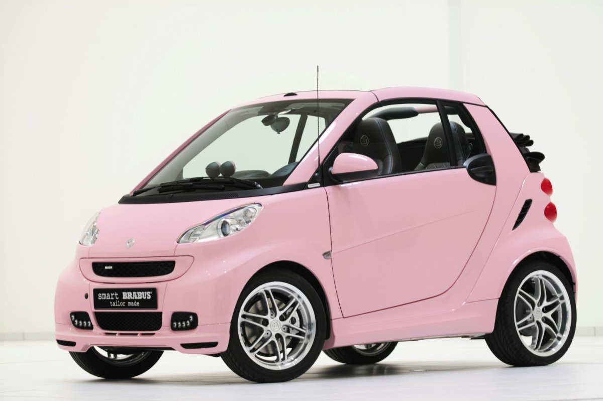 Smart Fortwo розовый