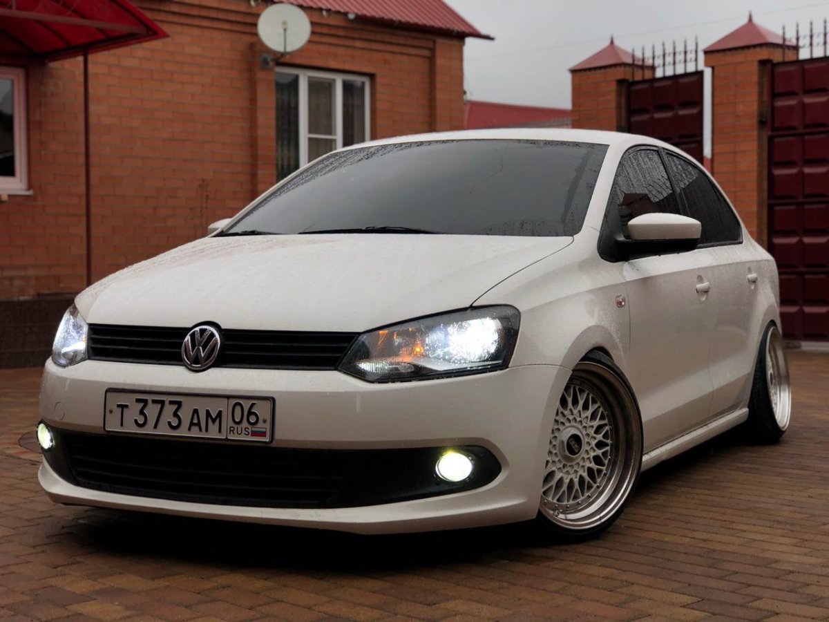 Тюнингованный Volkswagen Polo