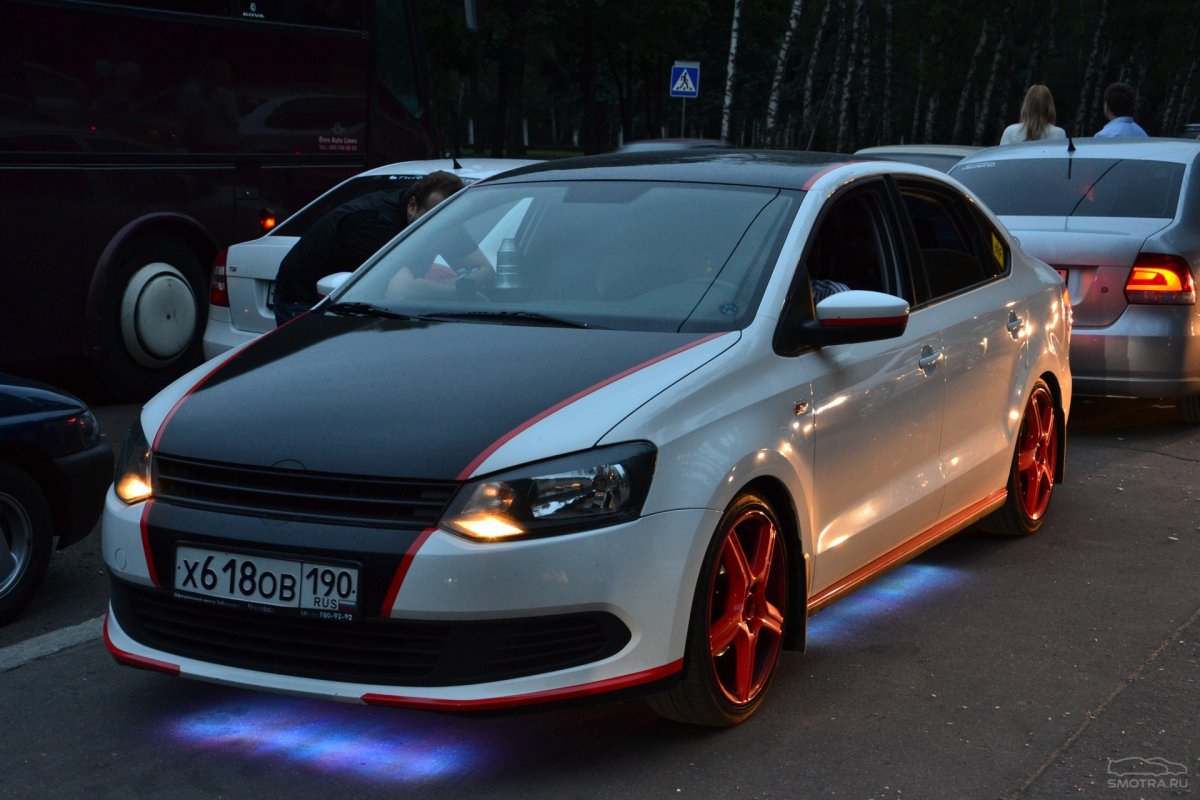 VW Polo sedan Tuning