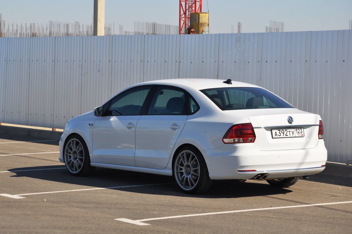 VW Polo sedan Tuning