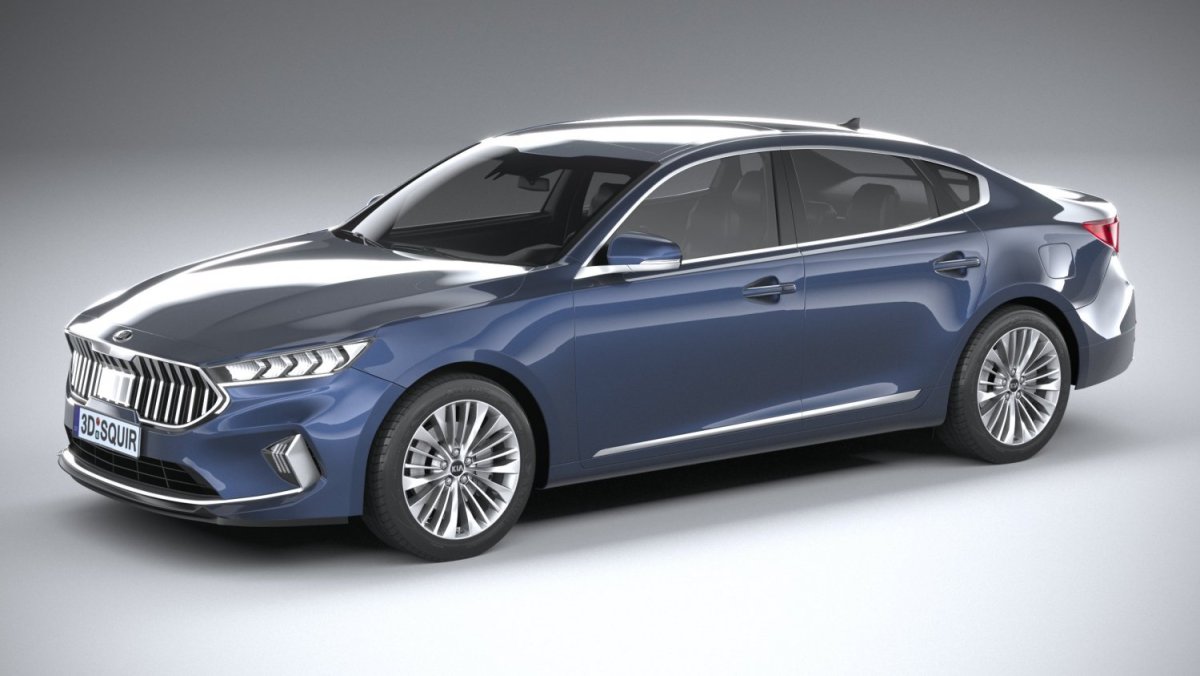 Kia Cadenza 2014 3d model