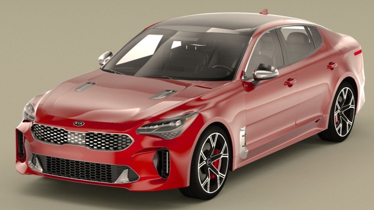 Kia Stinger 3d model