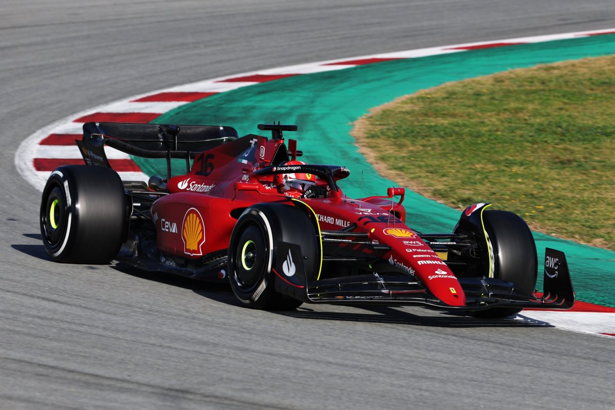 Болид Феррари f1 2022