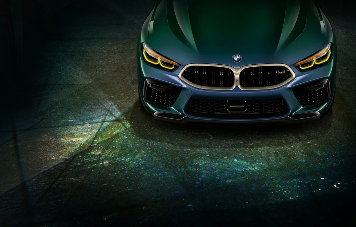 BMW m8 Gran Coupe Black
