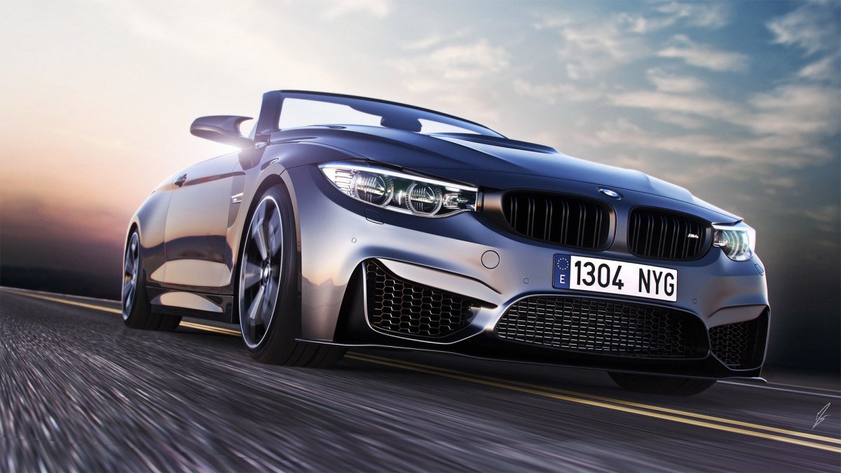 BMW m6 Sport car