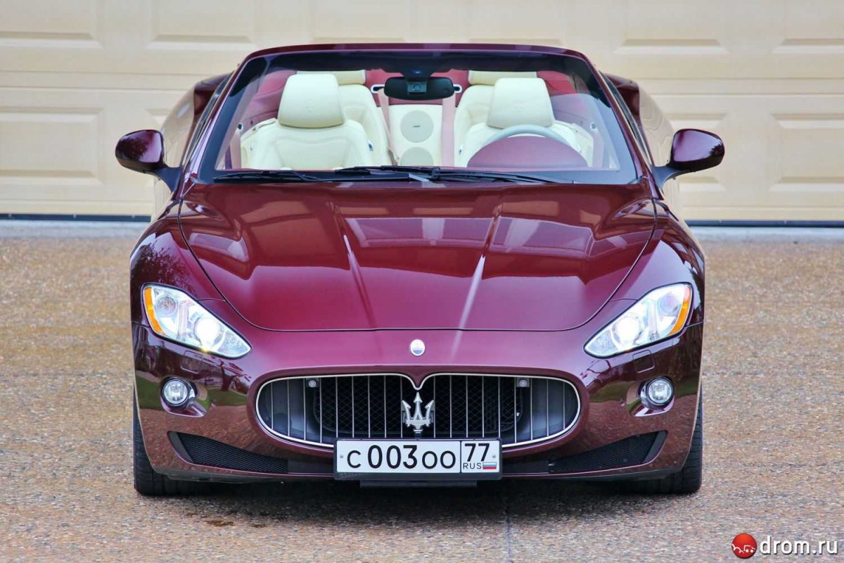 Мазерати кабриолет 2019
