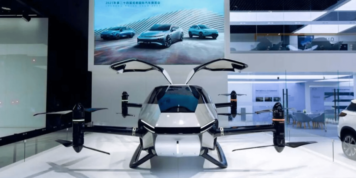 Xpeng Motors летающий электромобиль