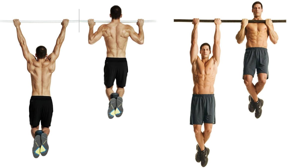 Горизонтальные подтягивания