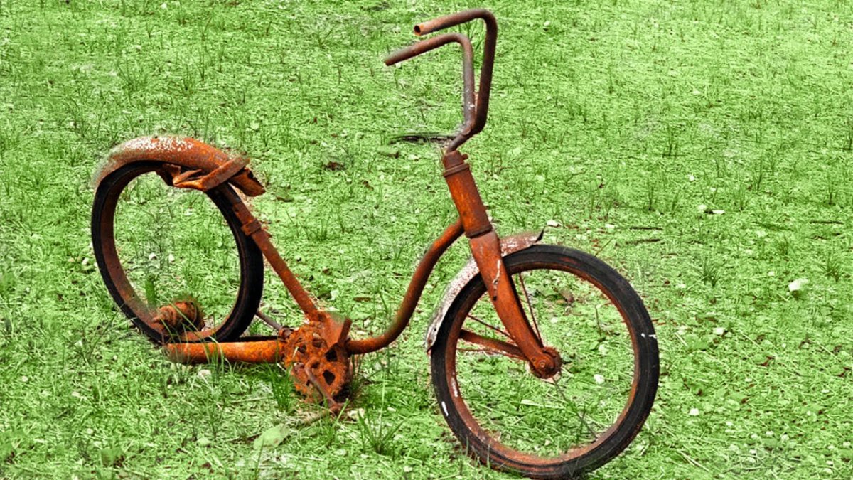 Ржавый велосипед
