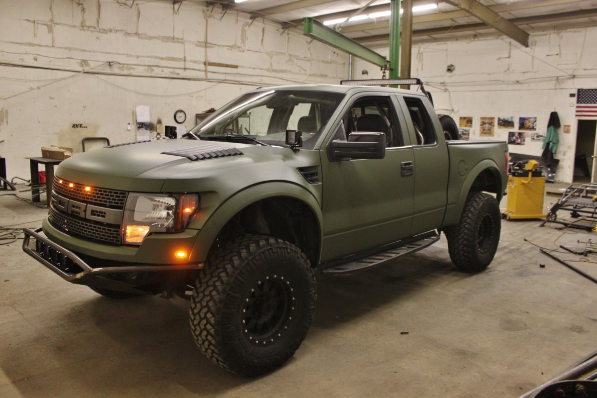 Ford f150 Raptor хаки