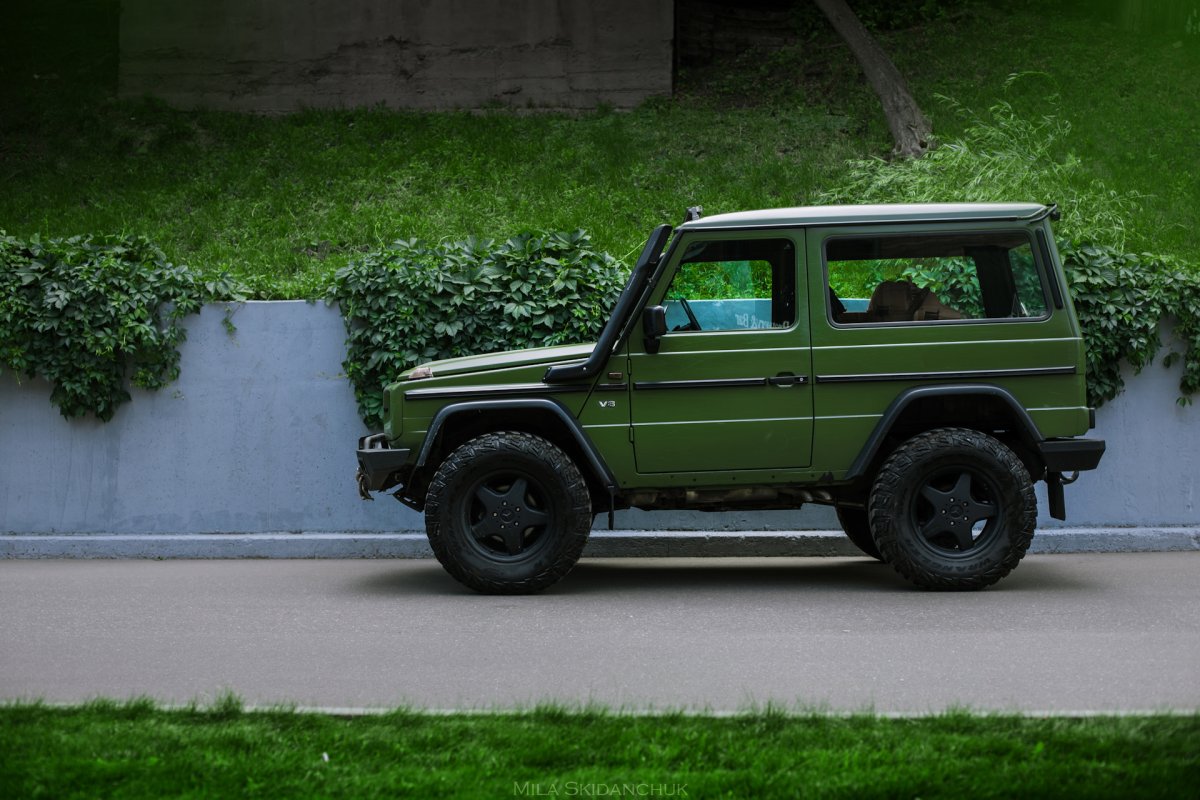 Mercedes g на 33 колесах