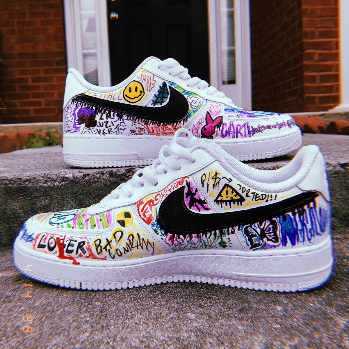 Кастомные Nike Air Force 1