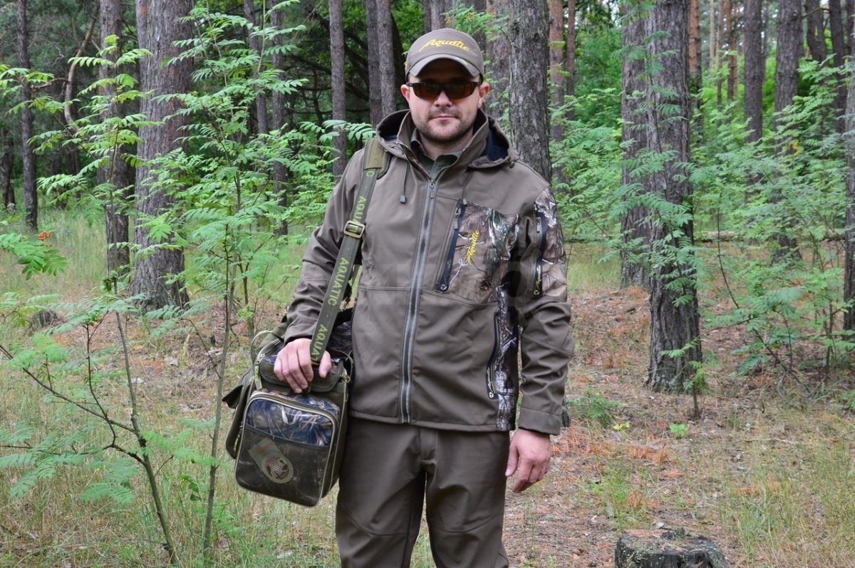 Костюм к-05х (Soft Shell, хаки, размер 54-56)Акватик