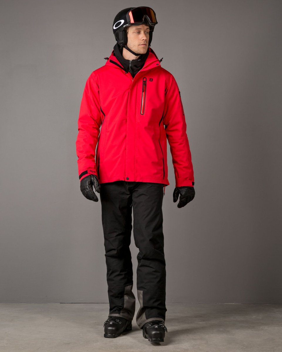 8848 Altitude Castor Jacket мужская горнолыжная куртка Red